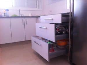 פרזול גראס מסילה שקטה ל ארונות מטבח